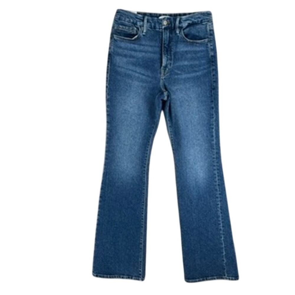 Good American Women's Blue Boot Cut Jeans